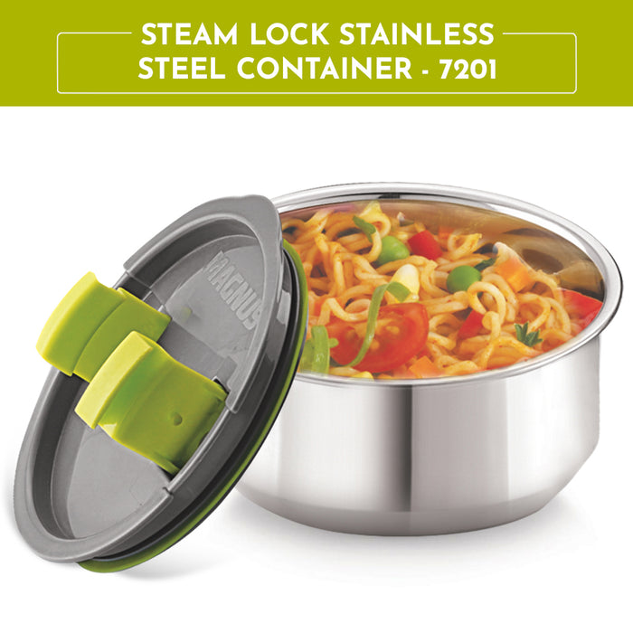 Magnus Steam Lock Stainless Steel Container