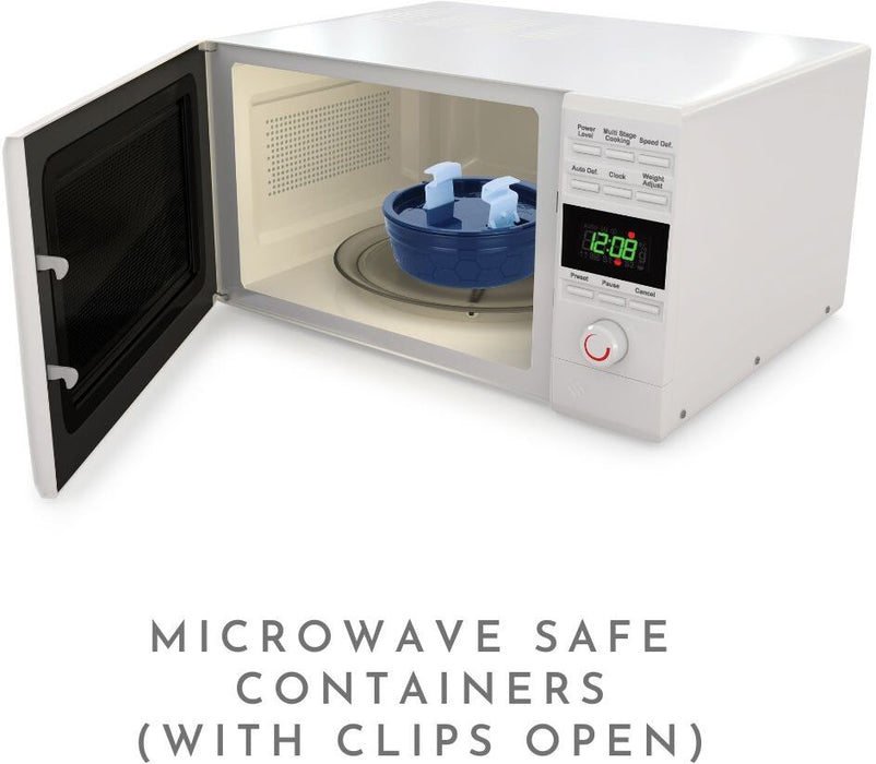 Microwave Safe Stainless-Steel Steam Lock Containers