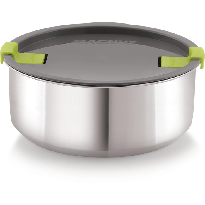 Steam Lock Airtight Stainless Steel Leakproof Container Set of 3