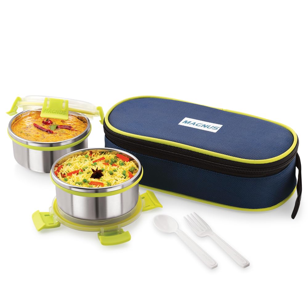 Klip Lock Stainless Steel Lunch Boxes -Airtight & Leakproof