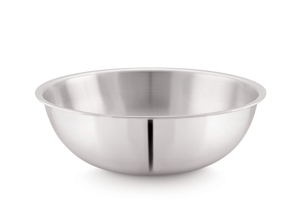 Magnus Stainless Steel Triply Induction Tasla, 240mm, Silver, Steel - Aluminum - Steel TRI PLY Technology, 2.6 Litre