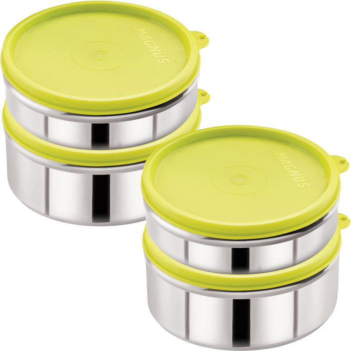 Magnus Easy Lock Stainless Steel Container Set of 4